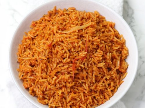 Jollof Rice - Nigerian Jollof Rice - K's Cuisine